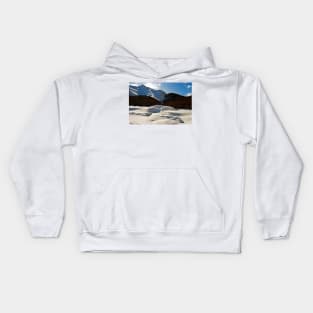 Canadian Rocky Mountains Icefields Parkway Canada Kids Hoodie